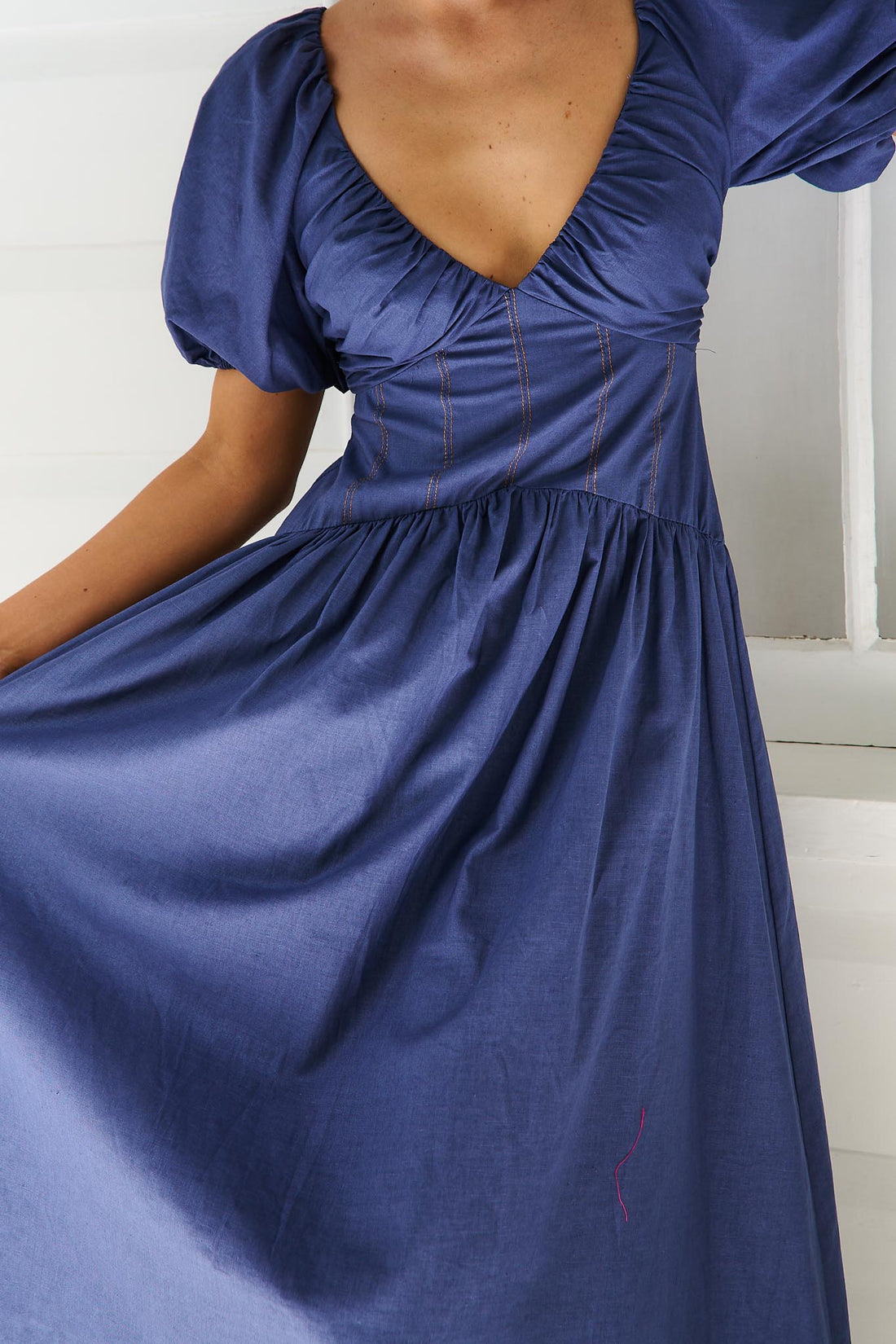 Taya Maxi Dress - Navy - SALE