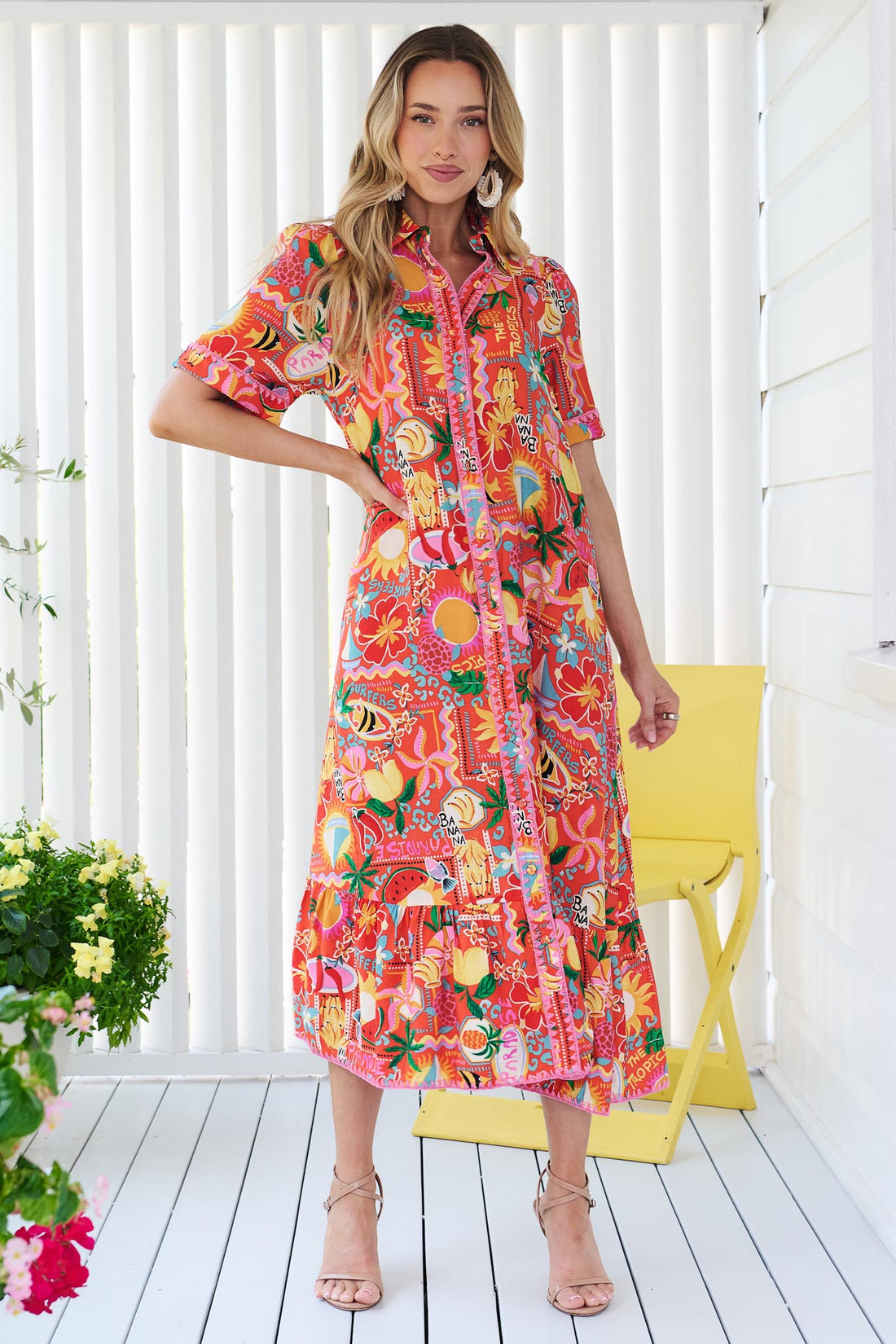 The Tropics Midi Dress