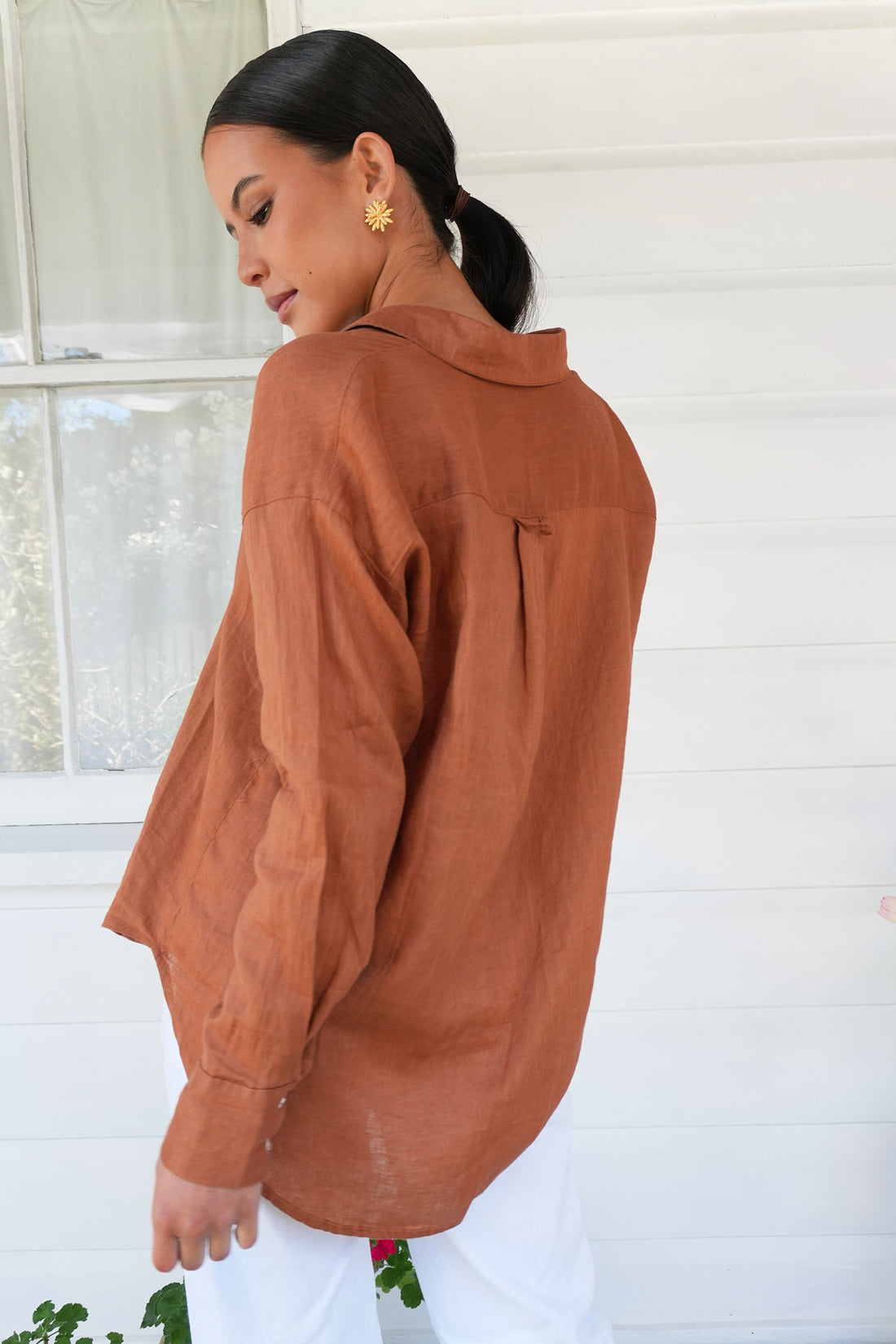 Thea Linen Shirt - SALE