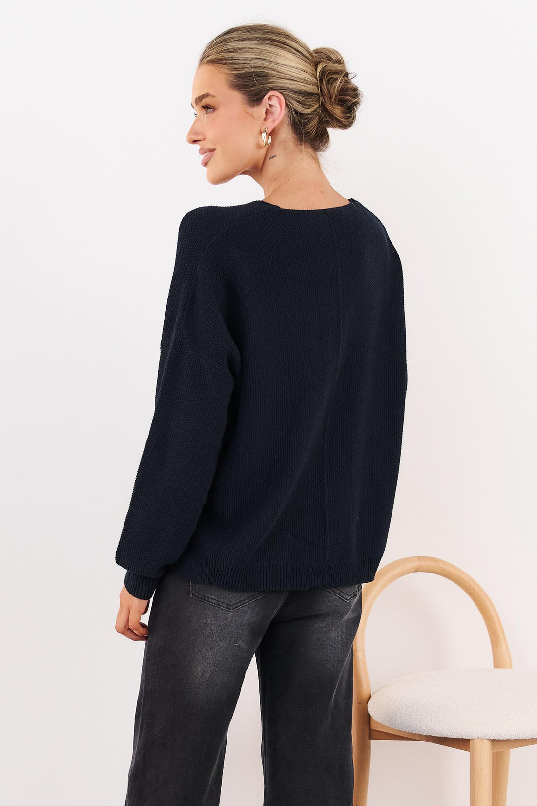 Tilly Knit - Navy