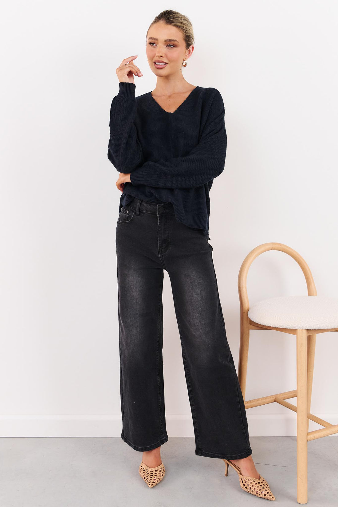 Tilly Knit - Navy