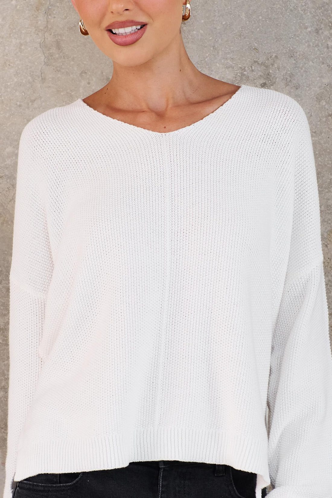 Tilly Knit - White