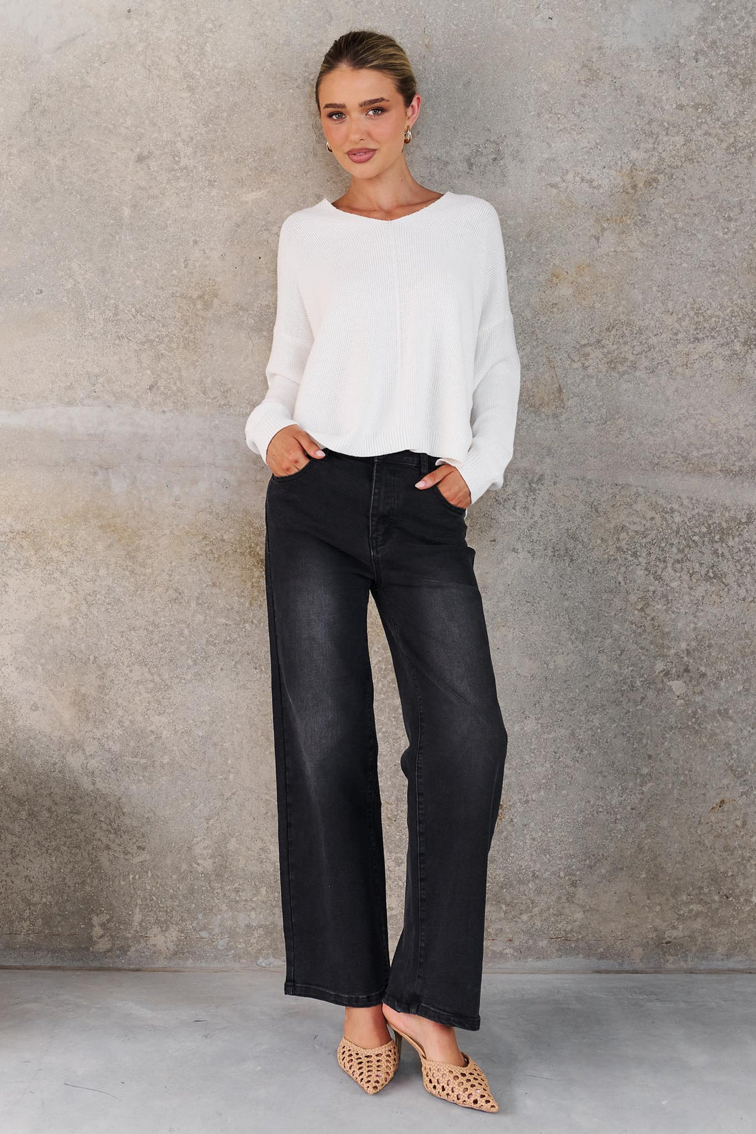 Tilly Knit - White