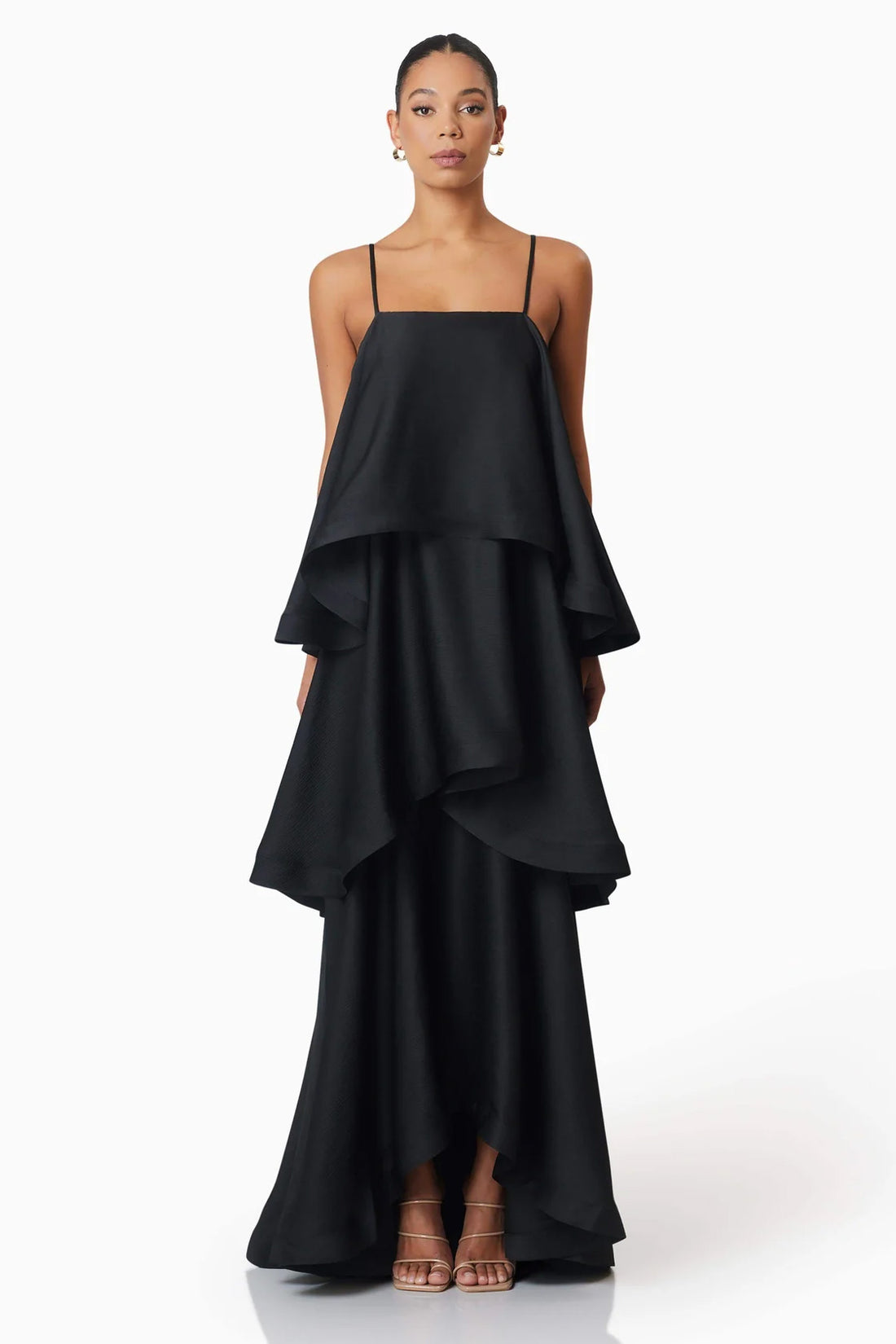 ELLIATT | Tilly Tiered Maxi Dress - Black