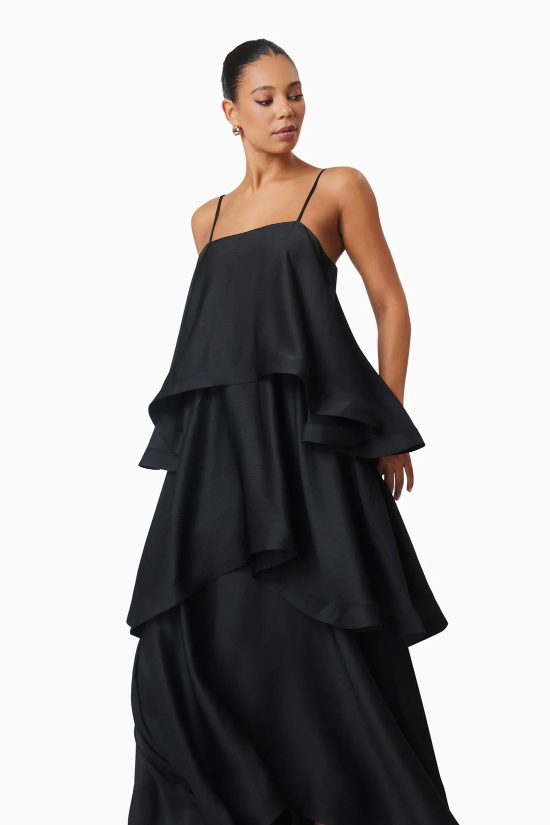 ELLIATT | Tilly Tiered Maxi Dress - Black