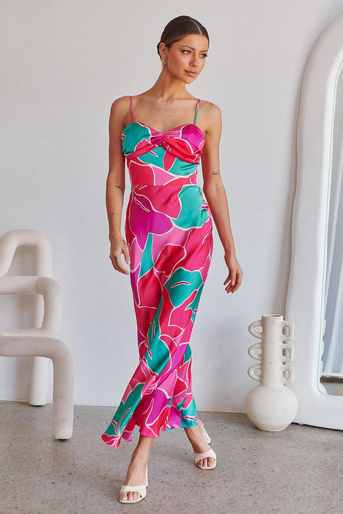 Tuscany Maxi Dress - Pink - SALE