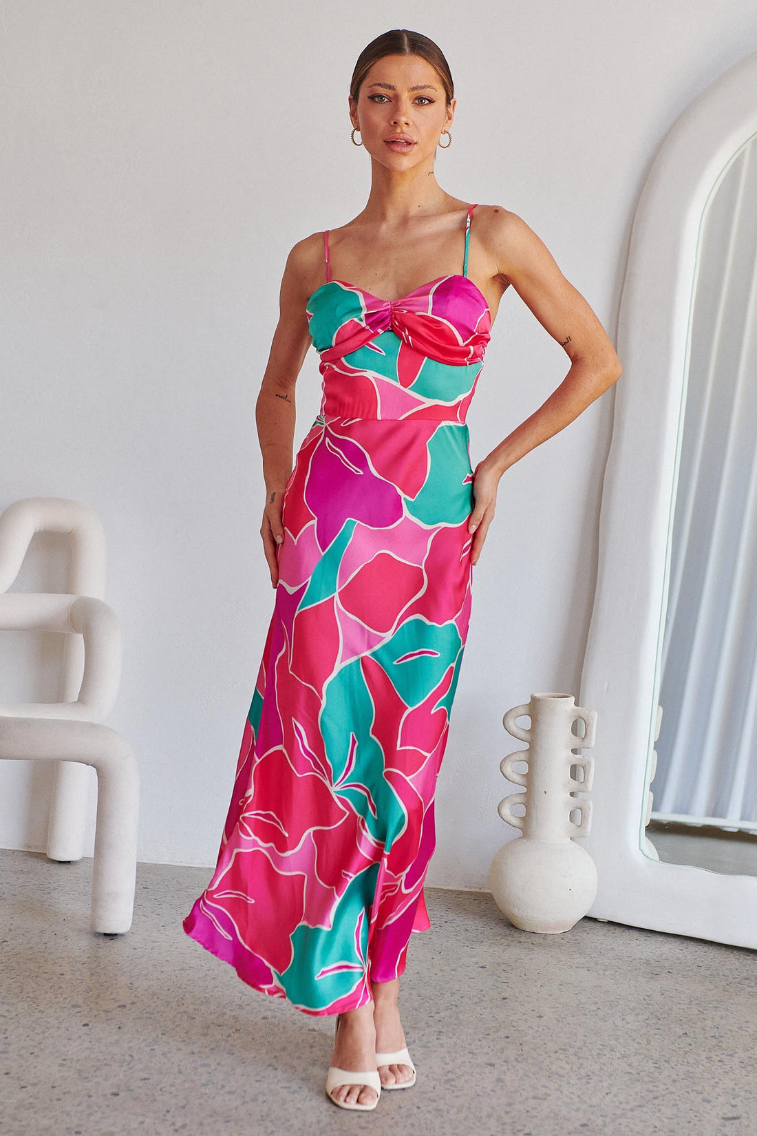 Tuscany Maxi Dress - Pink - SALE