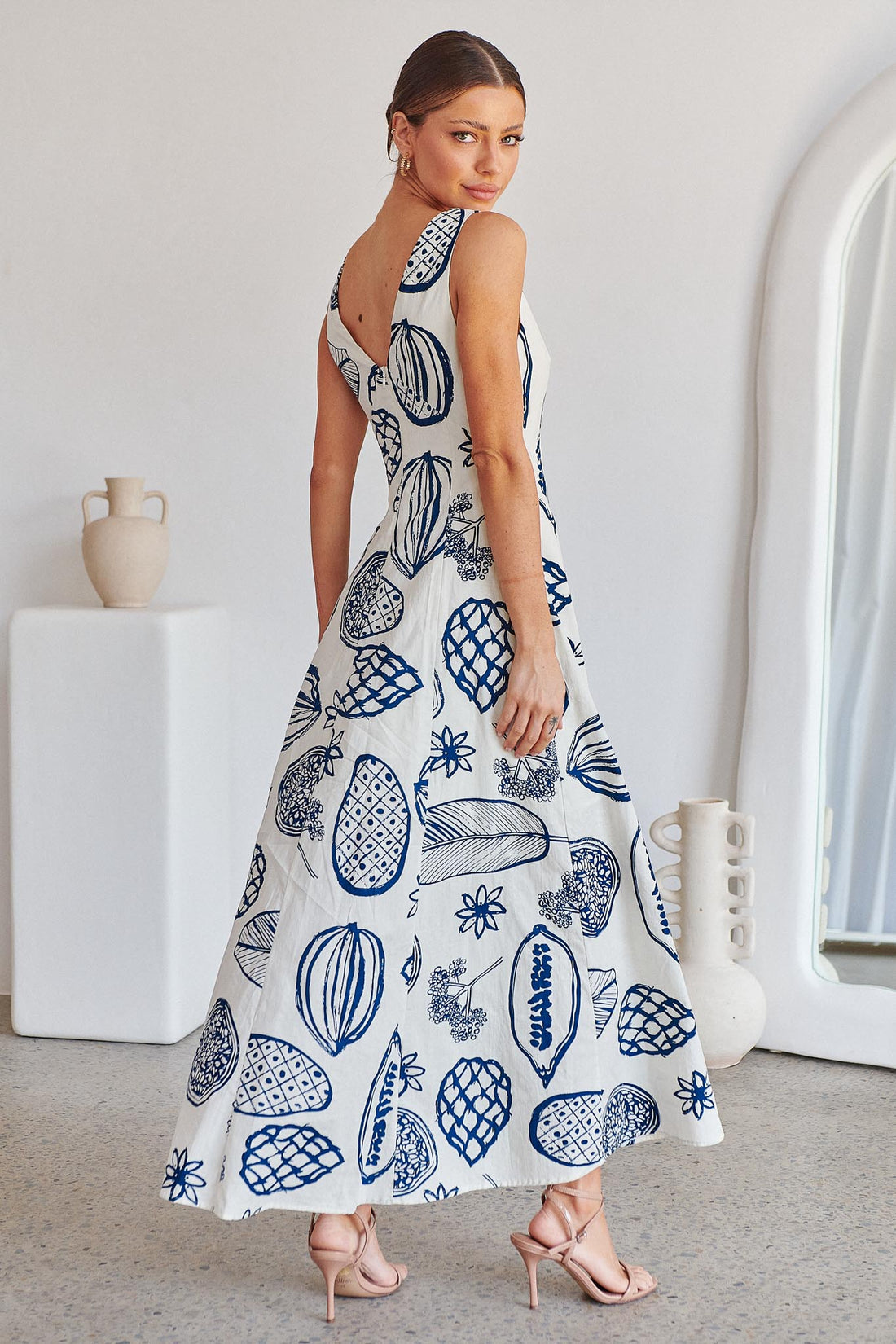 Verona Dress - Blue - SALE