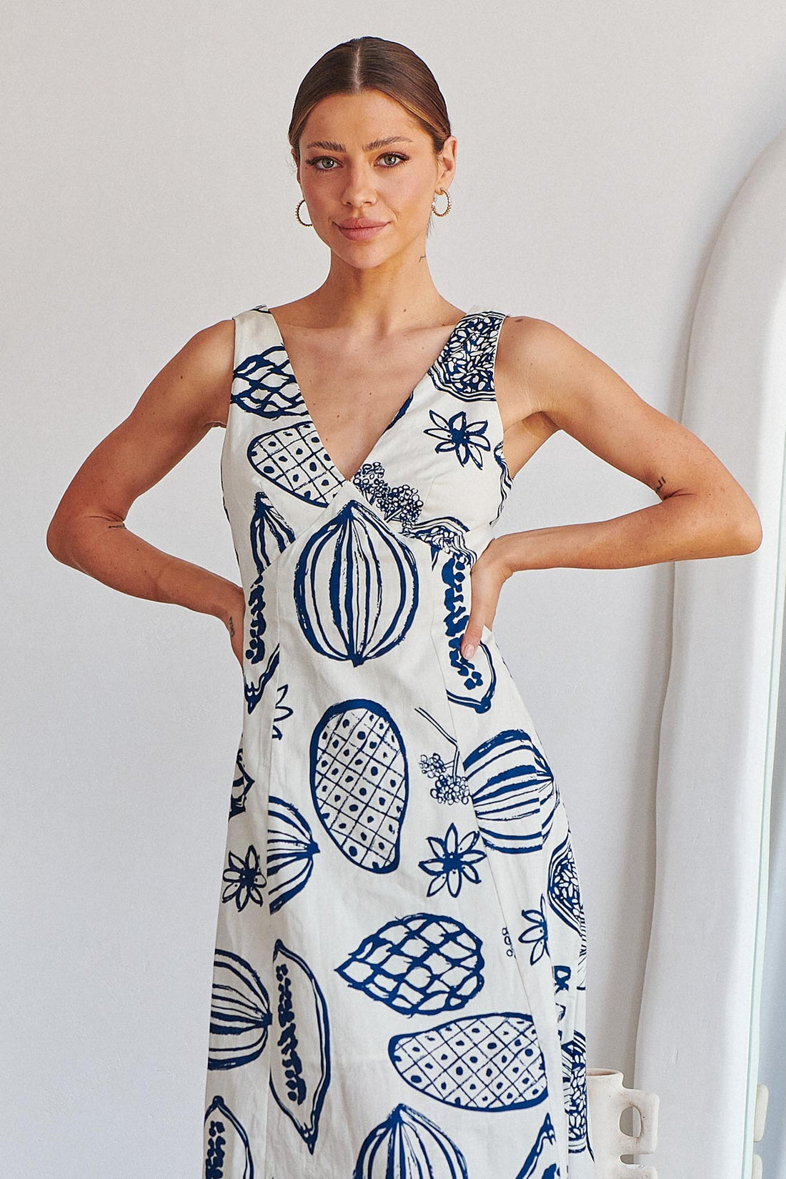 Verona Dress - Blue - SALE