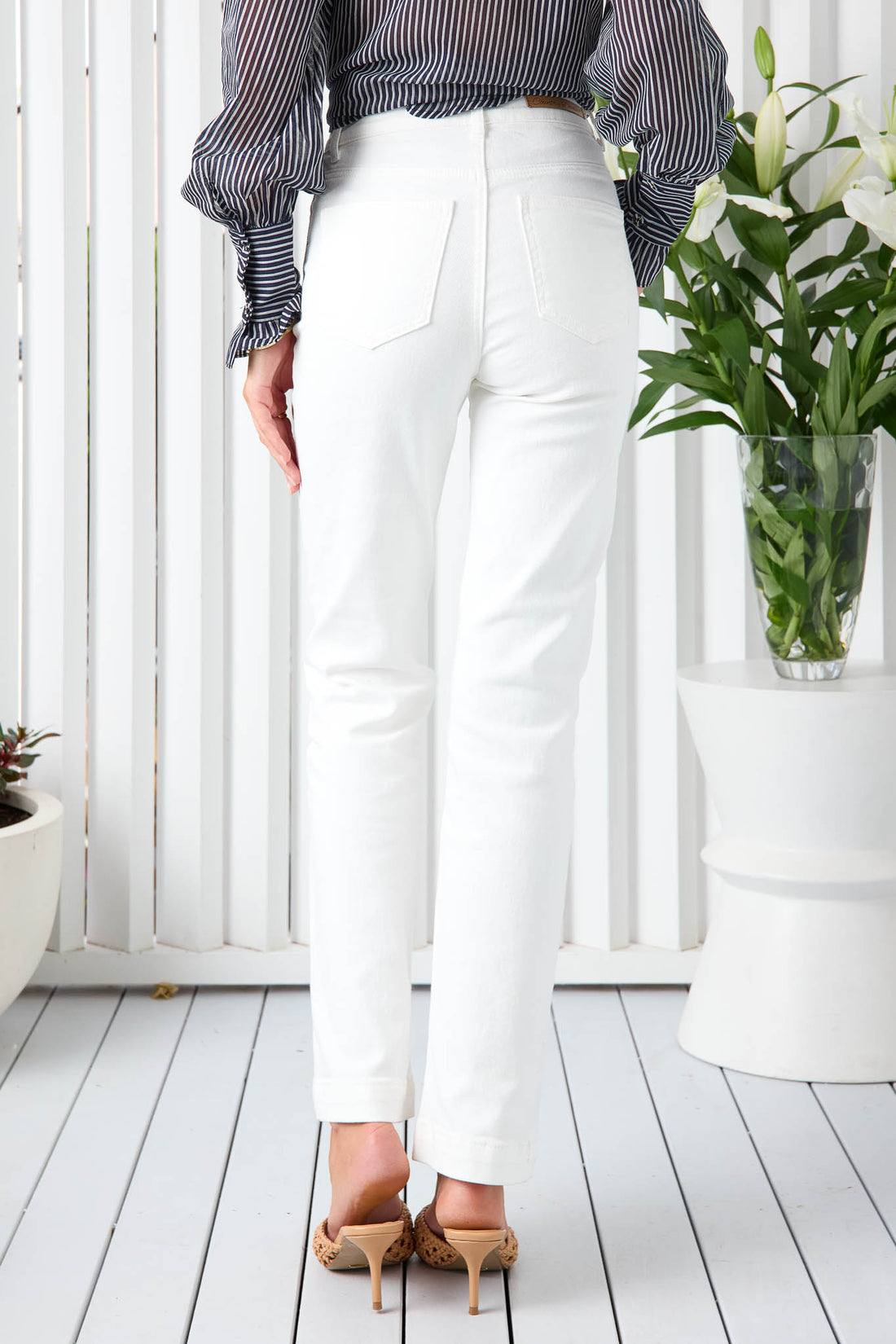 Willow Denim Jeans - White