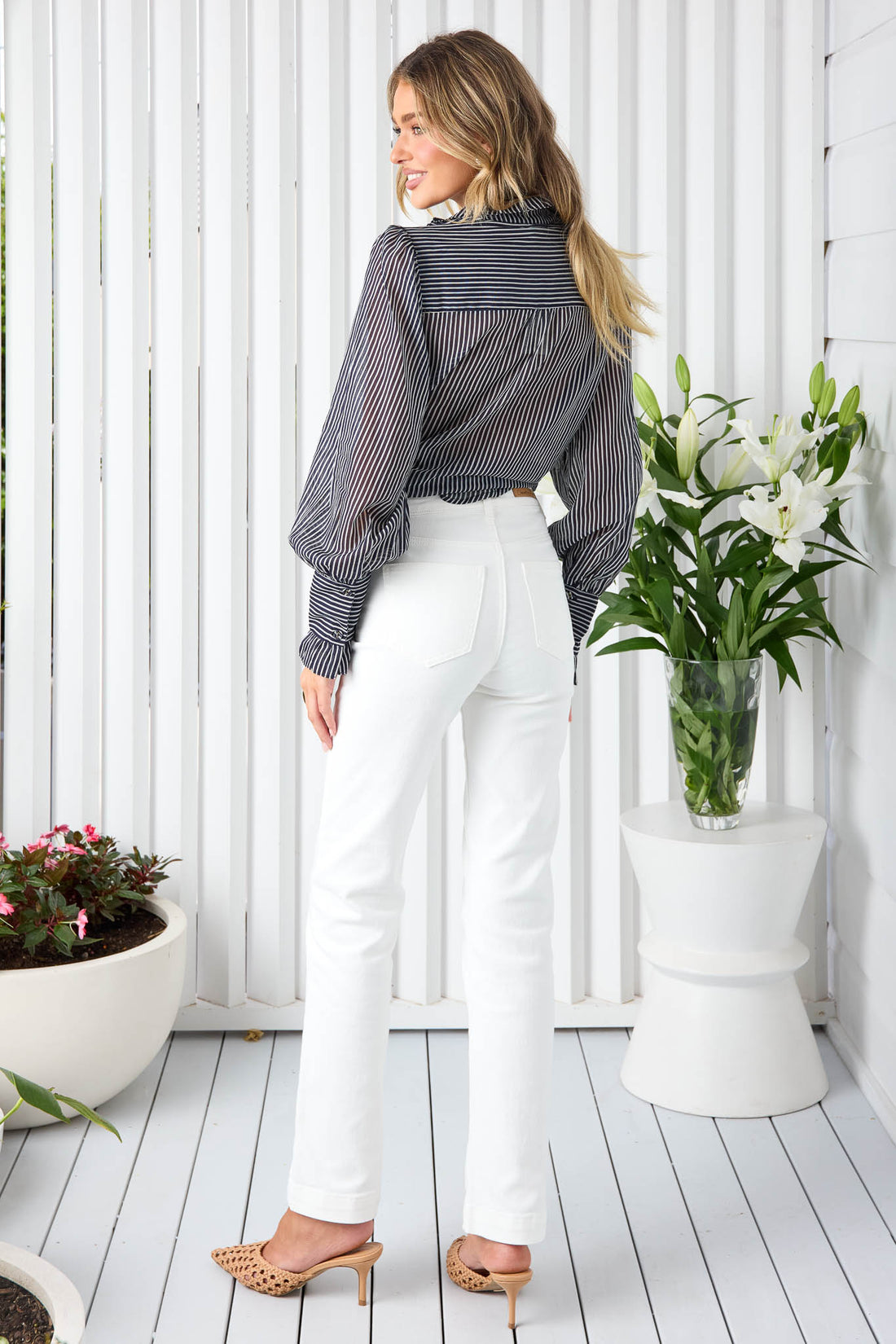 Willow Denim Jeans - White
