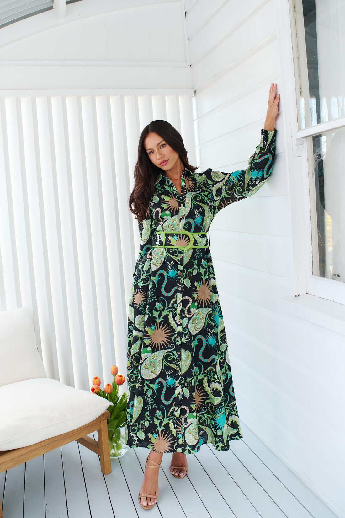Zaria Maxi Dress - Midnight