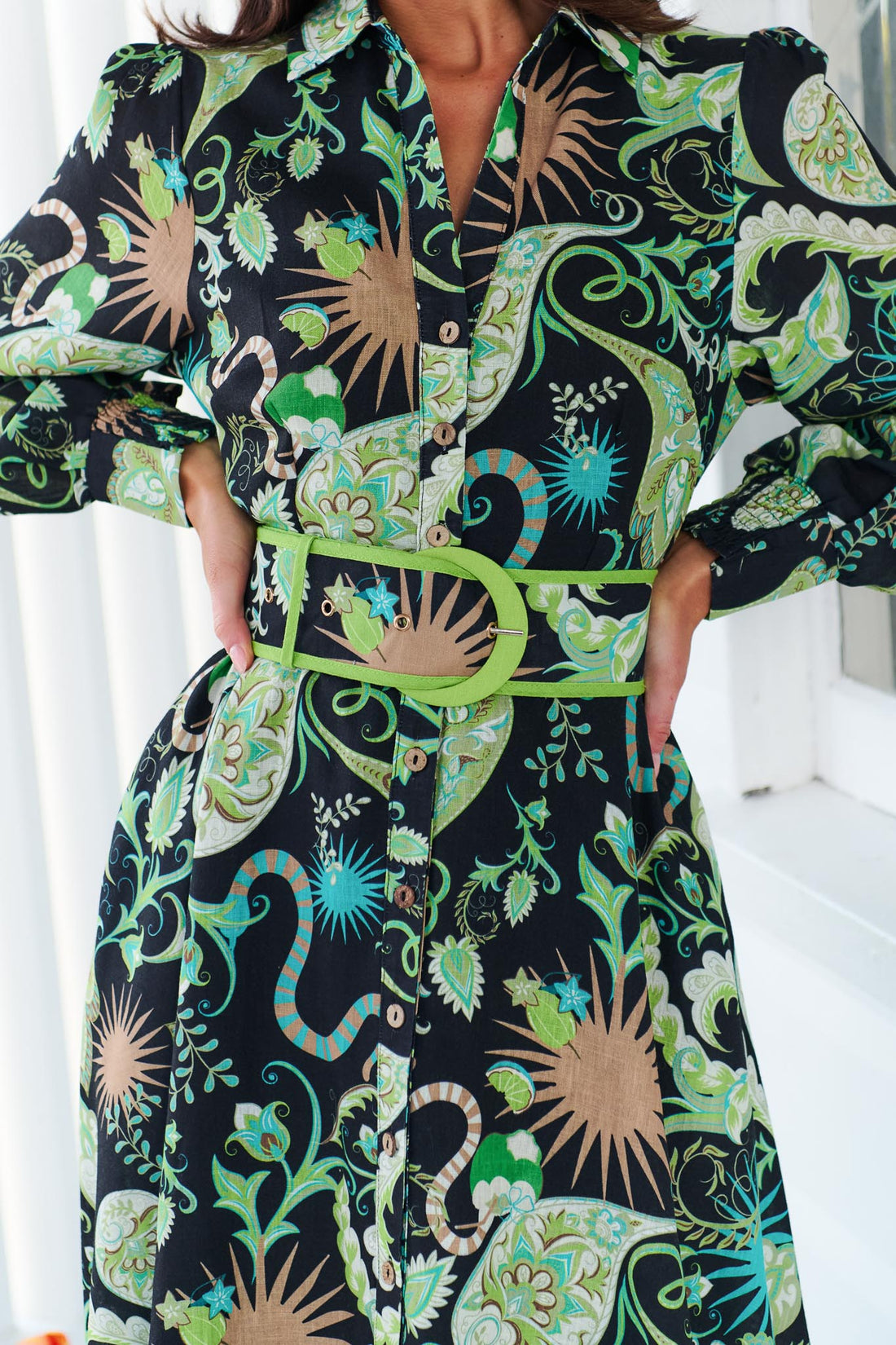 Zaria Maxi Dress - Midnight