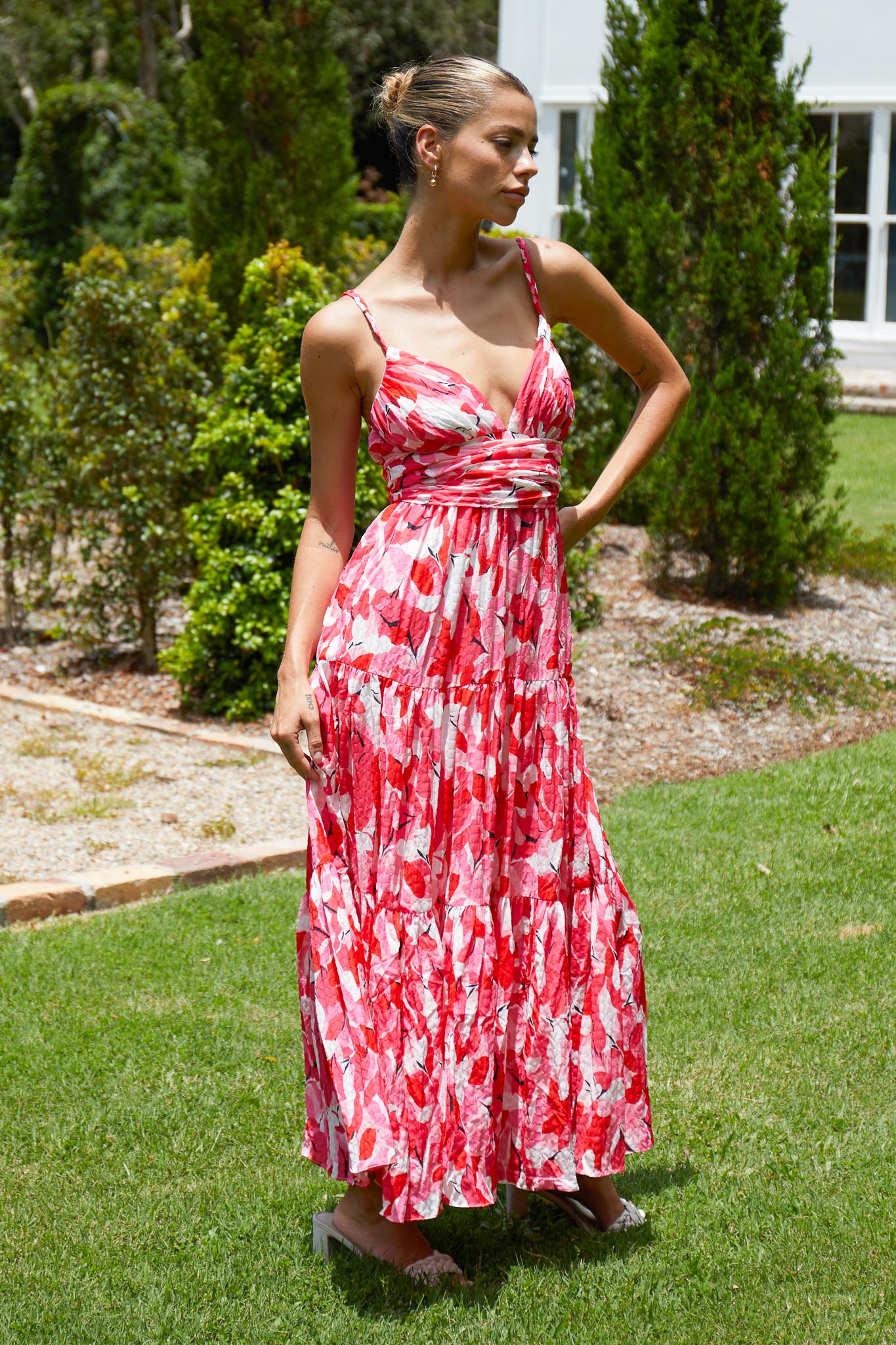 Angie maxi shop dress