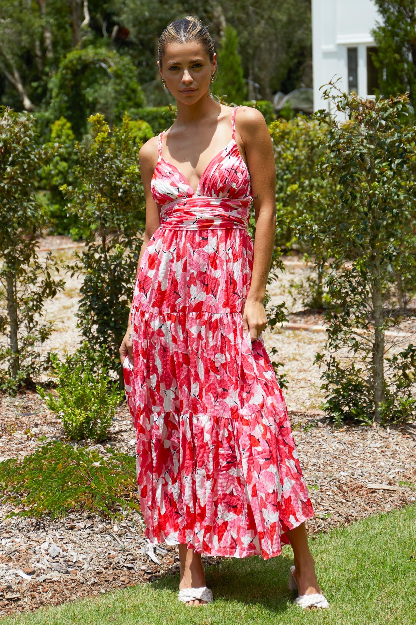 Angie maxi shop dress