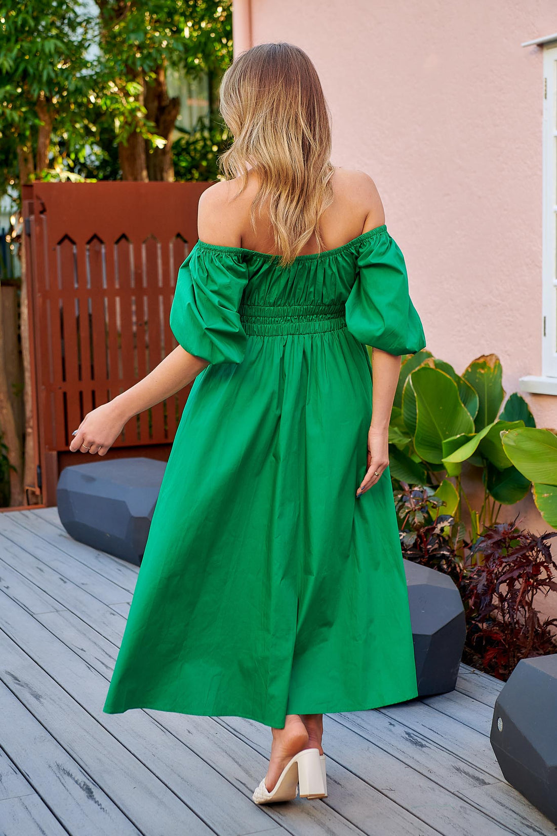 Franca Dress - Emerald Green - FINAL SALE